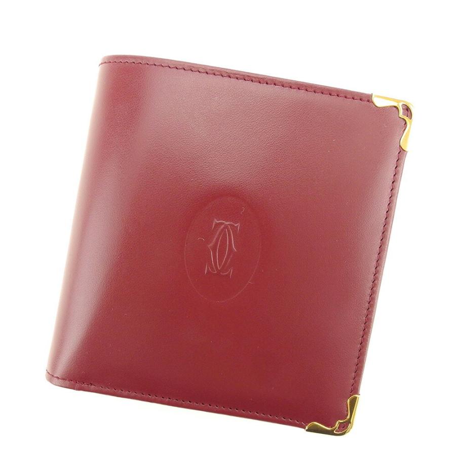 Cartier♡カルティエマストラインマネークリップ二つ折財布