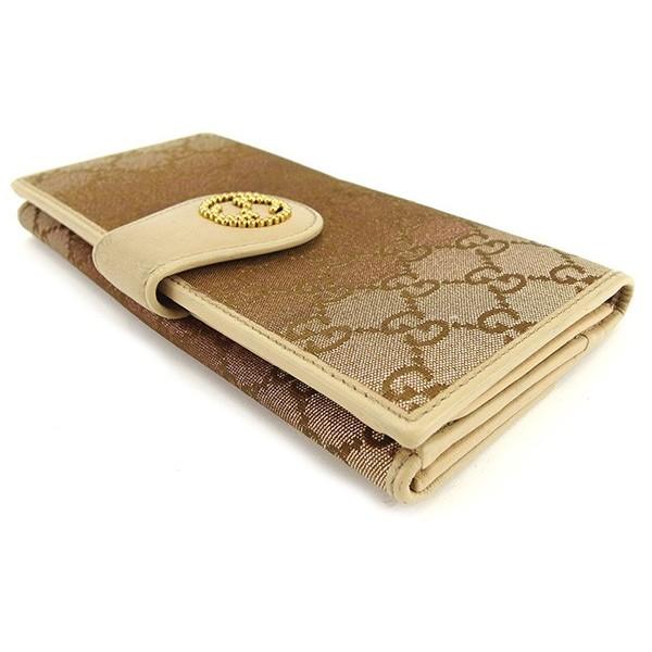 30%OFFクーポン】グッチ GUCCI 長財布 インターロッキングG ダブルG