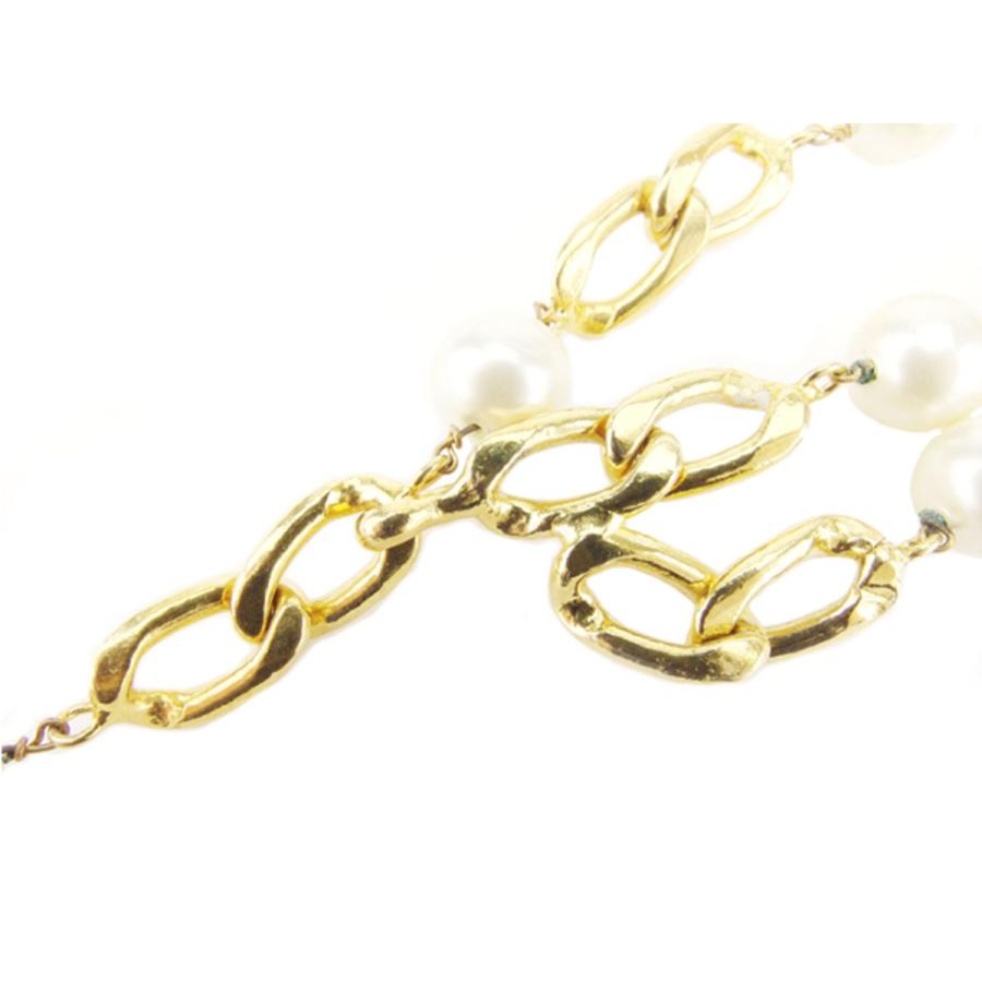 CHANELゴールドチェーン パール装飾 ベルト CHANEL（シャネル） 【週末タイムセール☆30％OFF】シャネル ベルト