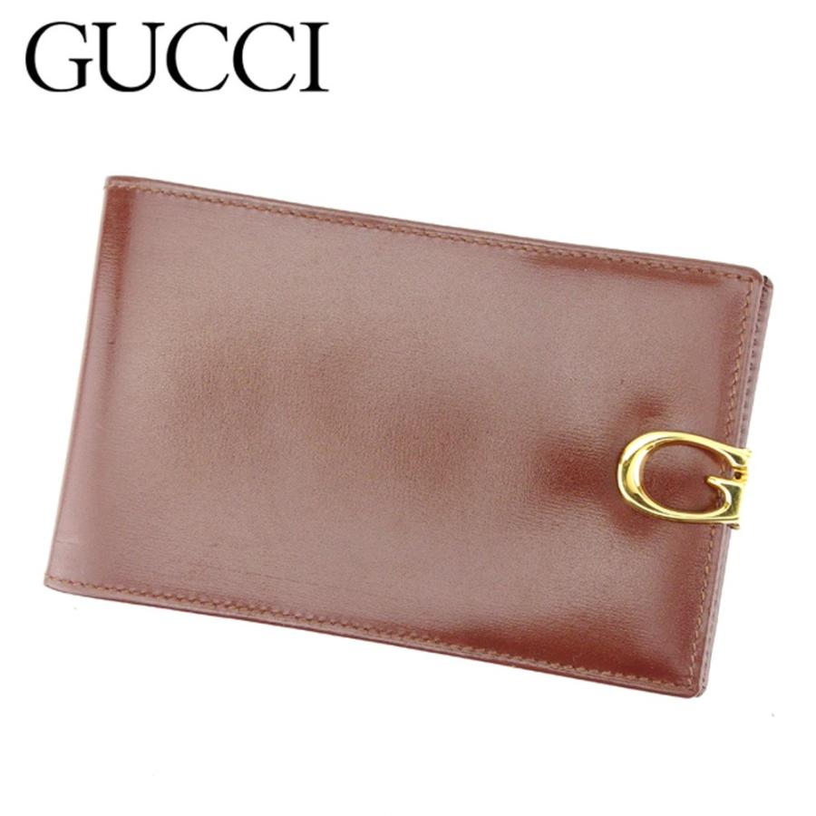 GUCCI グッチ マネークリップ 二つ折り札入れ 小切手ケース GUCCI グッチ マネークリップ 二つ折り札入れ 小切手ケース