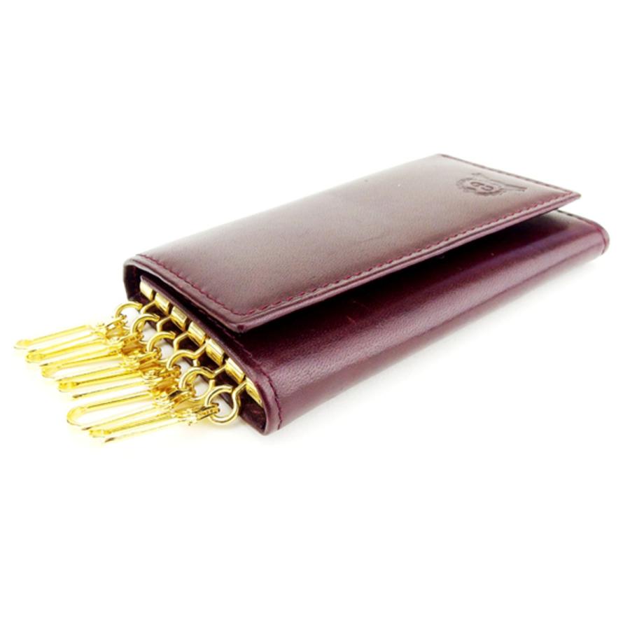 BVLGARI ボルドー キーケース6連 BVLGARI ボルドー キーケース6連