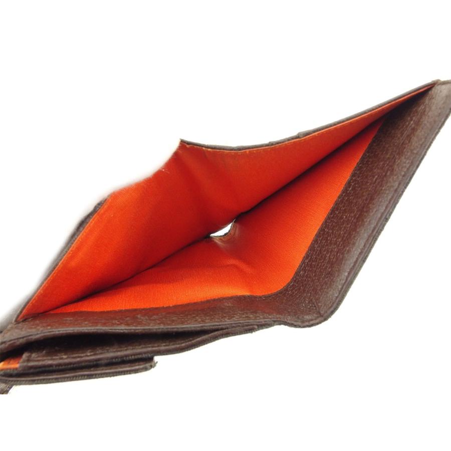 美品✨ブルガリ コローレ 二つ折り財布 サークルロゴ レザー