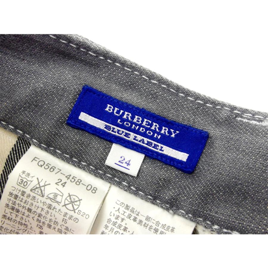 バーバリー ブルーレーベル デニム パンツ レディース ♯24サイズ  中古｜branddepot｜07