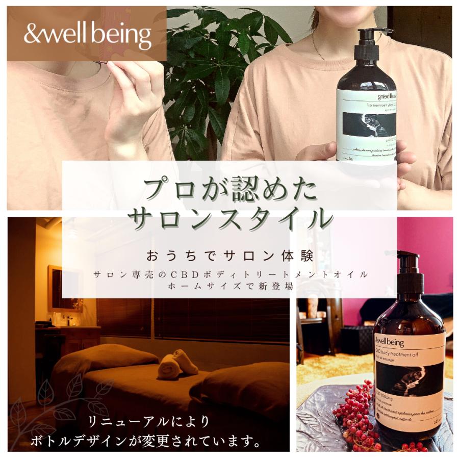 &well being CBD ボディオイル マッサージオイル ボディトリートメント 