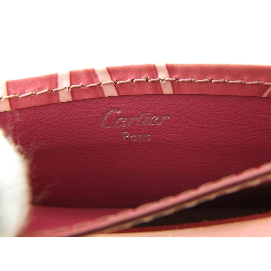 Cartier（カルティエ） カードケース ハッピーバースデー ピンク