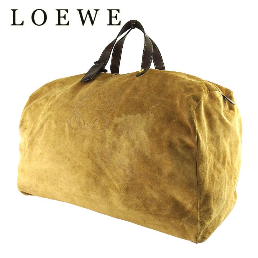 即納最大半額 ロエベ ボストンバッグ トラベルバッグ 旅行用バッグ レディース メンズ アナグラム Loewe 中古 第1位獲得 Teslaimagem Com Br