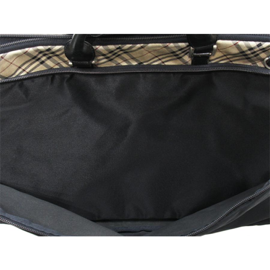 美品✨バーバリーブラックレーベル　ビジネスハンドバッグ　ブラック　ロゴプレート BURBERRY BLACK LABEL（バーバリーブラックレーベル） 【30%OFFセール