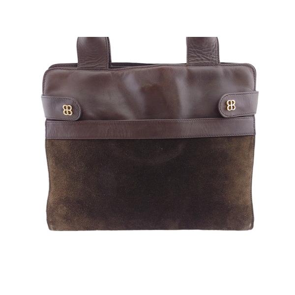 BALENCIAGA（バレンシアガ） トートバッグ BBマーク ブラウン 