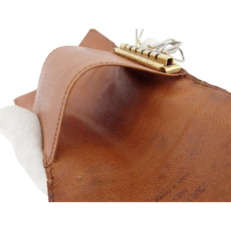 ルイ・ヴィトン LOUIS VUITTON キーケース モノグラム ミュルティクレ6 ブラウン ベージュ ゴールド レディース 中古_6