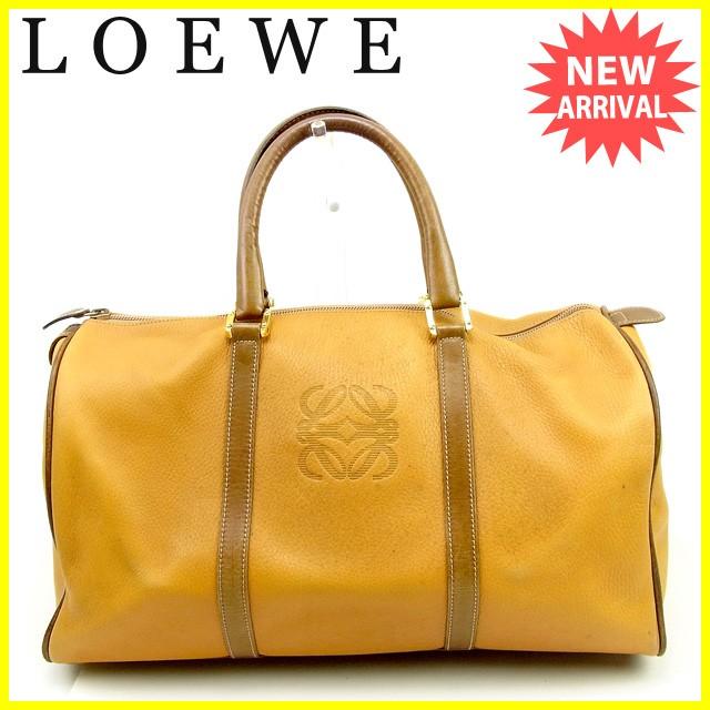 本物の ボストンバッグ ロエベ ロエベ J セール 人気 中古 アナグラム メンズ可 トラベルバッグ ボストンバッグ Loewe バッグ Postetelecom Gouv Cg