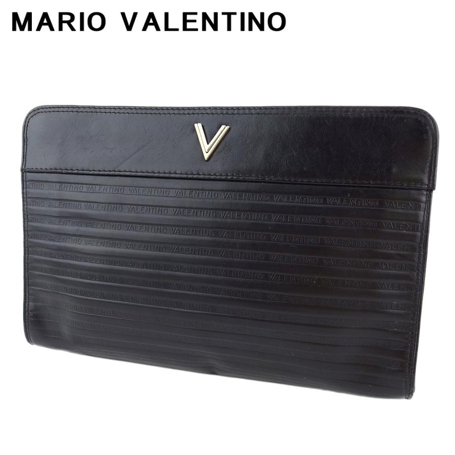 マリオ ヴァレンティノ クラッチバッグ セカンドバッグ バッグ レディース メンズ Vマーク ブラック ゴールド シルバー セール中 ファッション マリオバレンチノ クラッチバッグ 黒