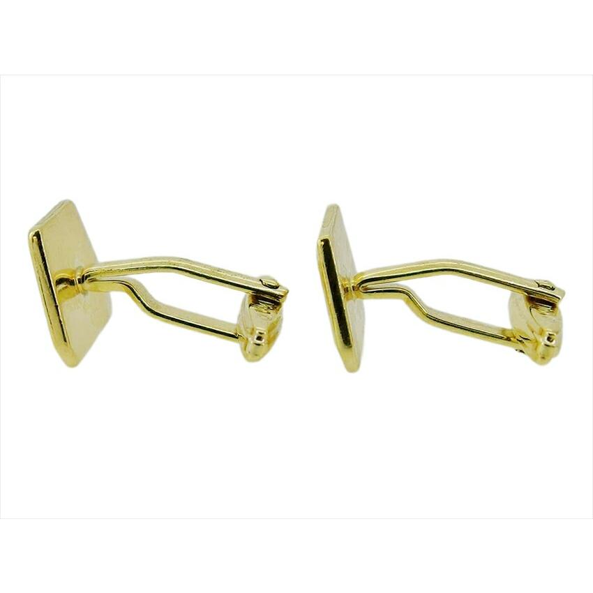 ディオール Dior カフス ロゴ スウィヴル式 ゴールド レディース 中古_2