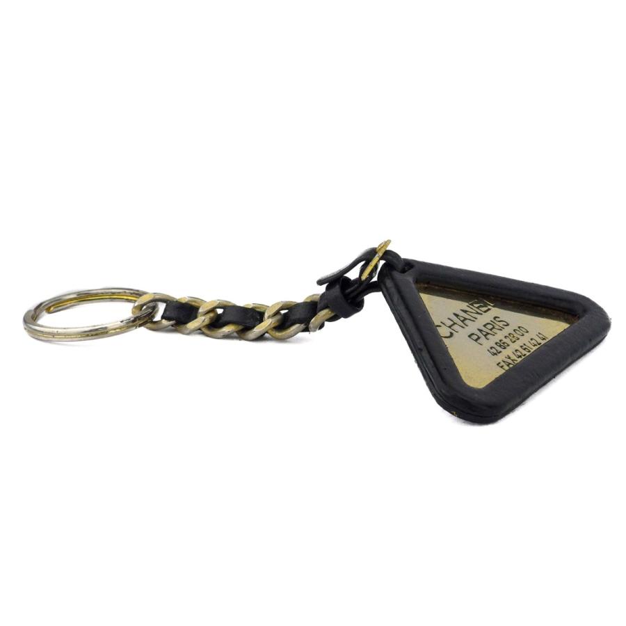 ラスト1点 シャネル キーホルダー キーリング レディース メンズ オールドシャネル トライアングル Chanel 中古 T Brand Depot 通販 Yahoo ショッピング