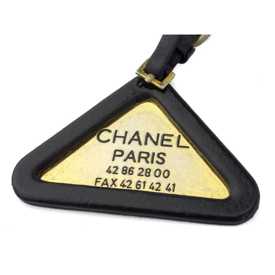 ラスト1点 シャネル キーホルダー キーリング レディース メンズ オールドシャネル トライアングル Chanel 中古 T Brand Depot 通販 Yahoo ショッピング