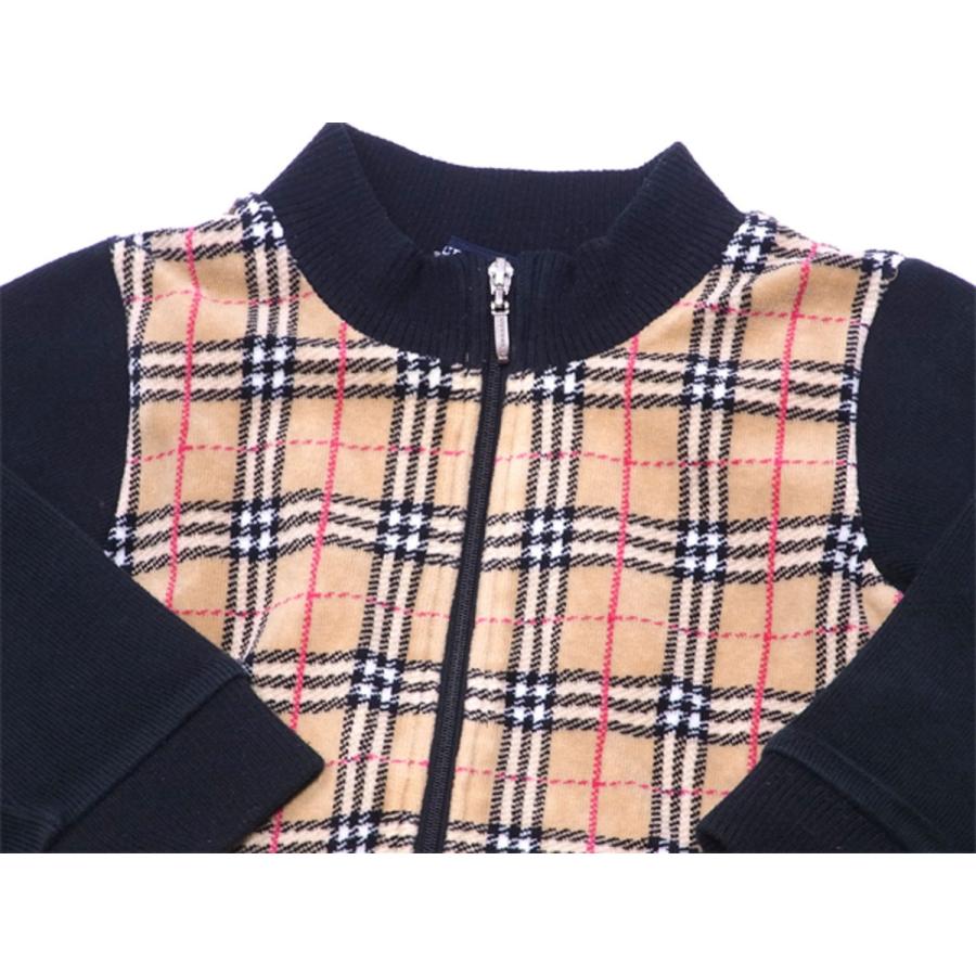 バーバリー BURBERRY ジャケット ブルゾン アウター ガールズ ボーイズ ♯キッズ90CMサイズ ノバチェック 中古｜branddepot｜03