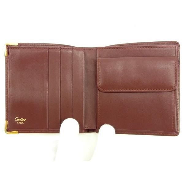 Cartier（カルティエ） 二つ折り財布 レディース マストライン : BRAND