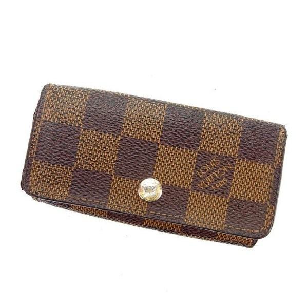 ラスト1点 ルイヴィトン キーケース ミュルティクレ4 N62631 ダミエ Louis Vuitton 中古｜branddepot