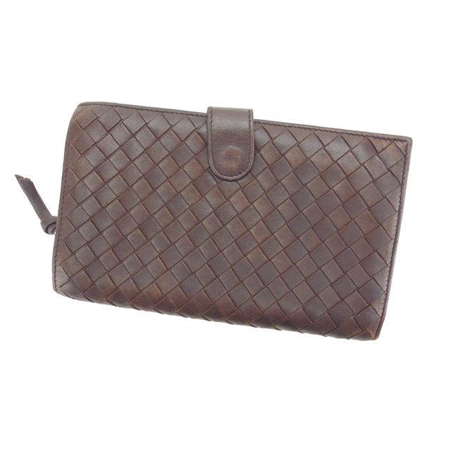 ✨美品✨ ボッテガ ヴェネタ イントレチャート ラウンド 長財布