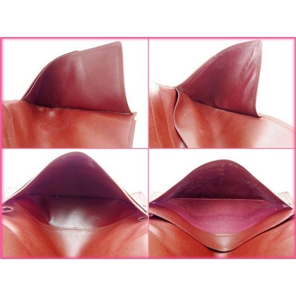 SALE♪関税込カルティエ 長札入れ レディース マストライン ボルドー 中古