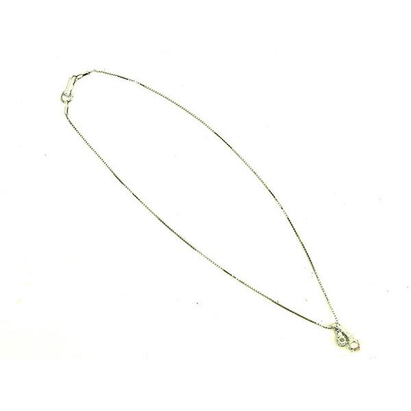 スワロフスキー ネックレス アクセサリー レディース ラインストーン シルバー 中古