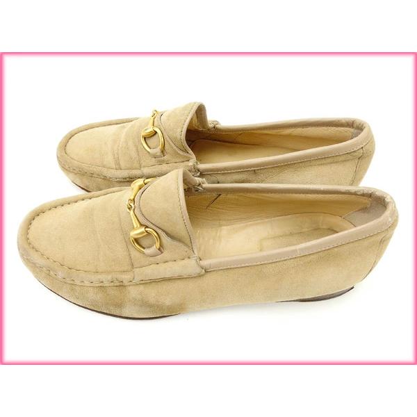 GUCCI（グッチ） ローファー ＃361/2C レディース ビット金具