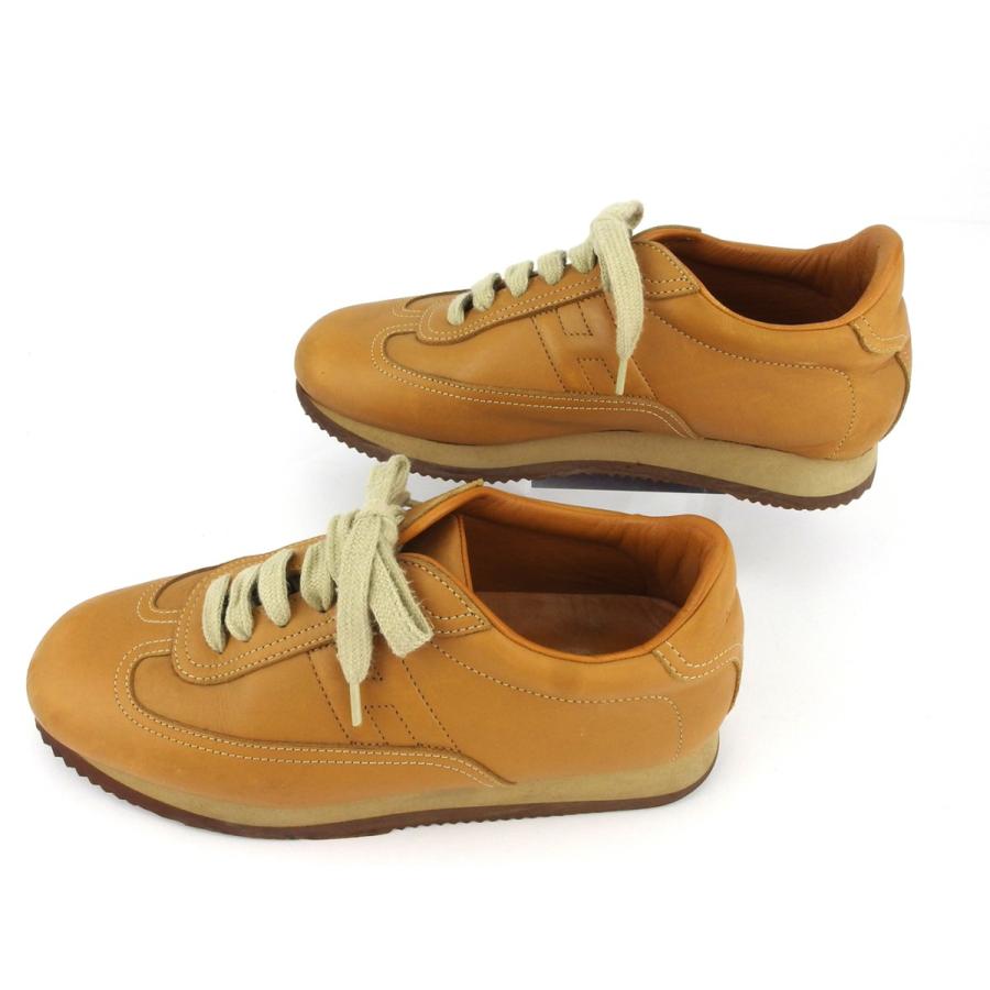 エルメス スニーカー シューズ 靴 レディース ♯37ハーフ ローカット