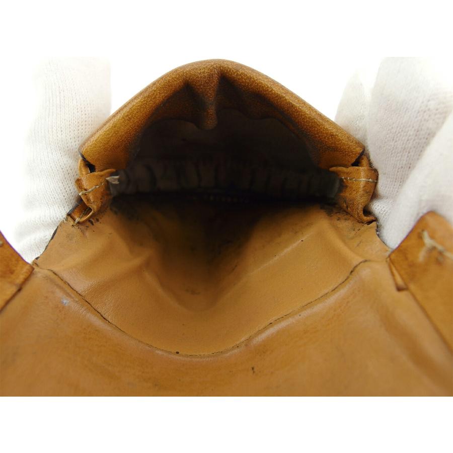 セリーヌ コインケース 小銭入れ レディース メンズ マカダム ブラウン ベージュ ゴールド 中古 | CELINE | 07