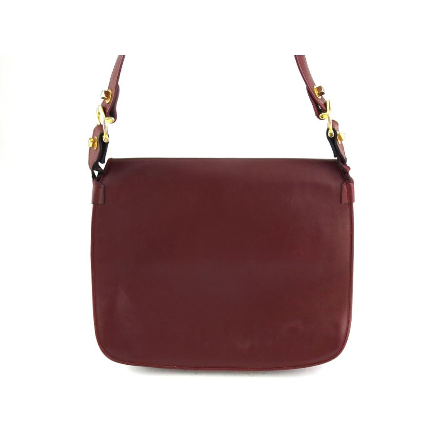 驚きの値段 カルティエ ショルダーバッグ 斜めがけショルダー バッグ レディース メンズ マストライン Cartier 中古 即納 全国送料無料 Etechnologies Shop