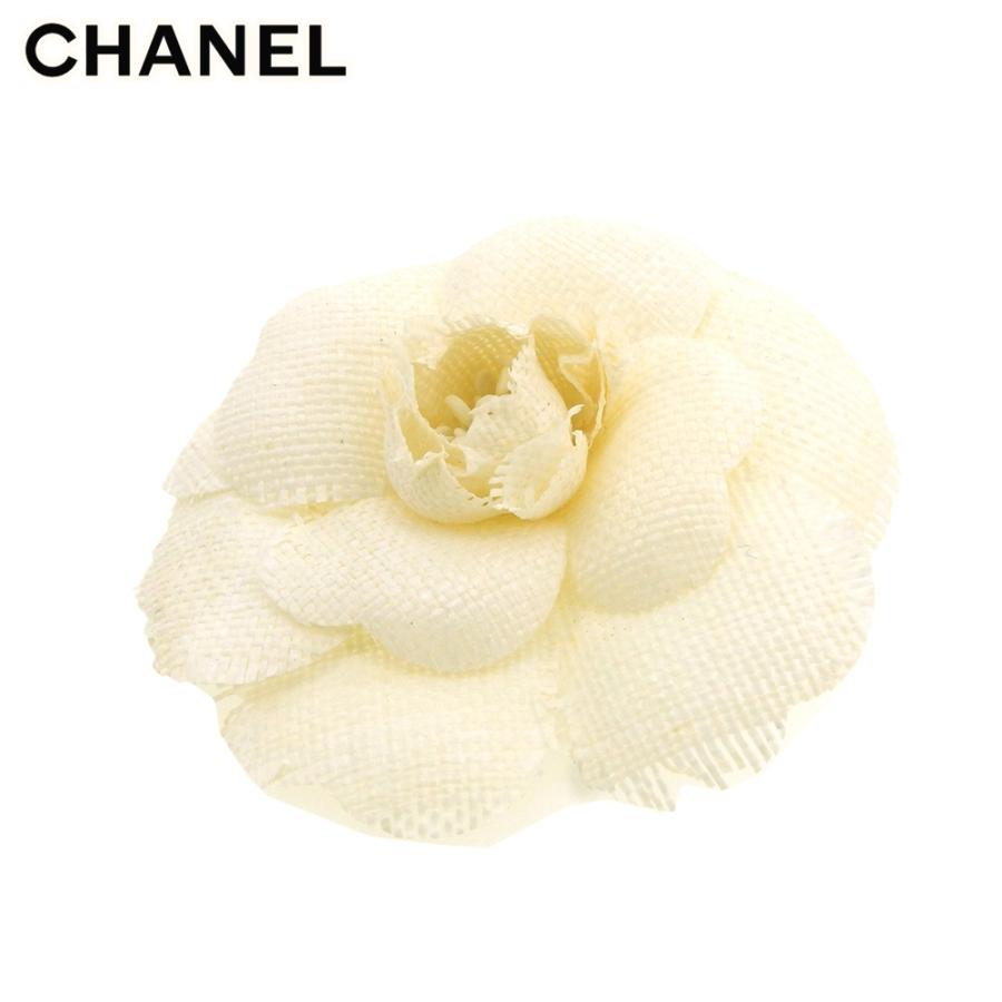 Chanel シャネル カメリアコサージュ Abランク ホワイト 04