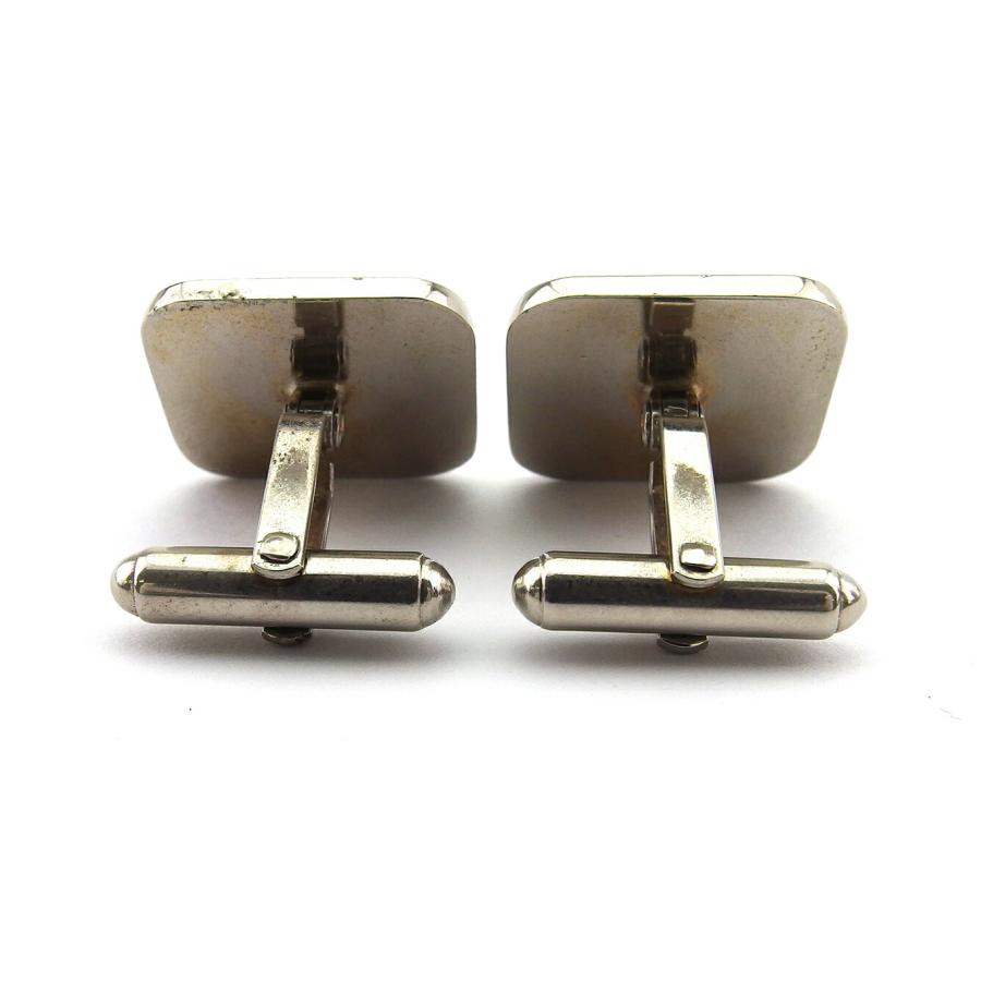 ディオール Dior カフス ロゴ スウィヴル式 シルバー レディース 中古_2
