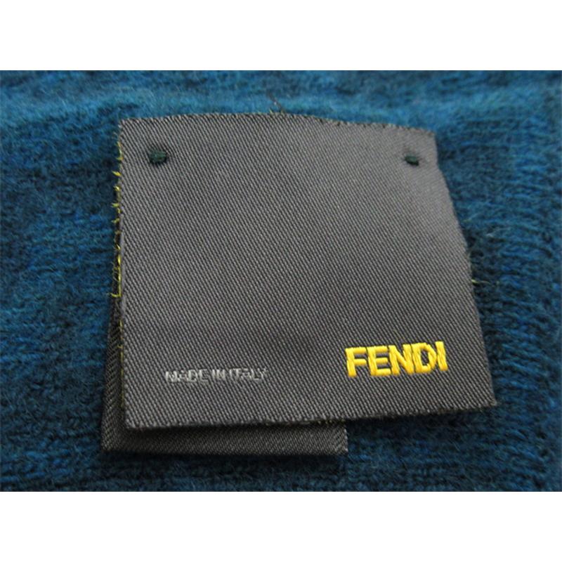フェンディ マフラー レディース メンズ ズッカ FENDI 中古_5