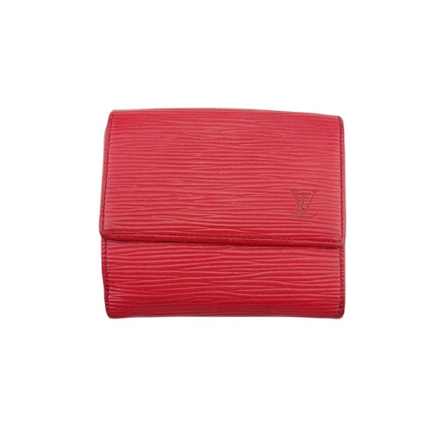 LOUIS VUITTON ルイ・ヴィトン 二つ折り財布 エピ ポルトモネビエ  