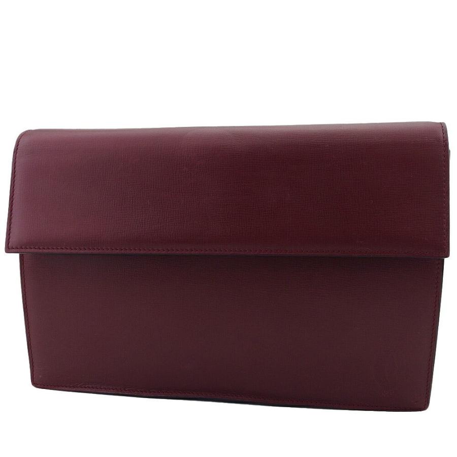 ✨美品✨カルティエ クラッチバッグ マストライン ギャランティカード付 Cartier（カルティエ） 【年末ラストセール☆30%OFFクーポン