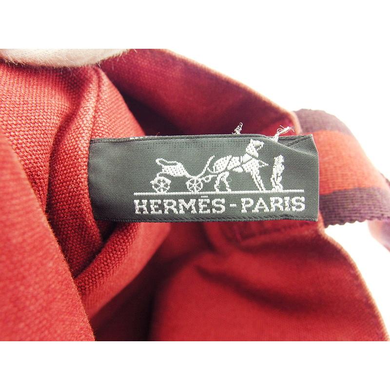 HERMES（エルメス） トートバッグ フールトゥ カバス レッド パープル