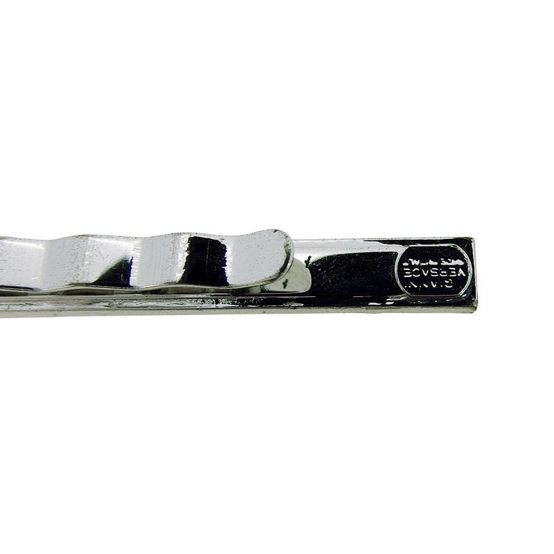 ジャンニ・ヴェルサーチ Gianni Versace タイピン メドゥーサ ヴェルサーチ クリップ式 シルバー レディース 中古_7