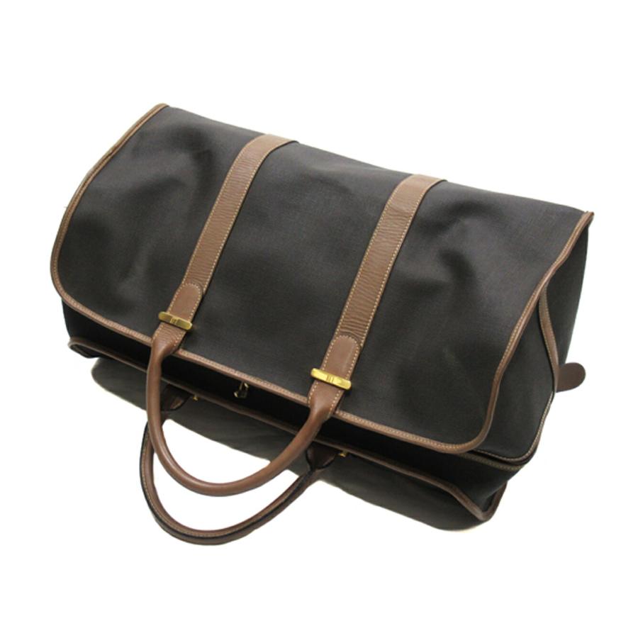 dunhill（ダンヒル） ボストンバッグ ヘリンボーン グレー 灰色 