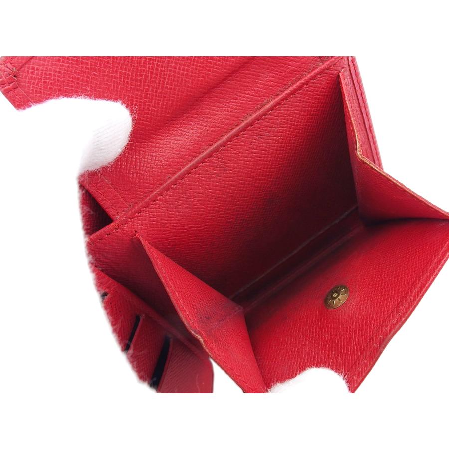 LOUIS VUITTON ルイ・ヴィトン 二つ折り財布 エピ ポルトビエ