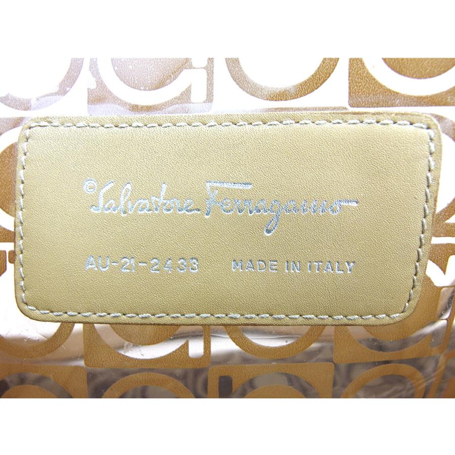 サルヴァトーレ フェラガモ トートバッグ トート ショルダー バッグ レディース ガンチーニ柄 Salvatore Ferragamo 中古_5