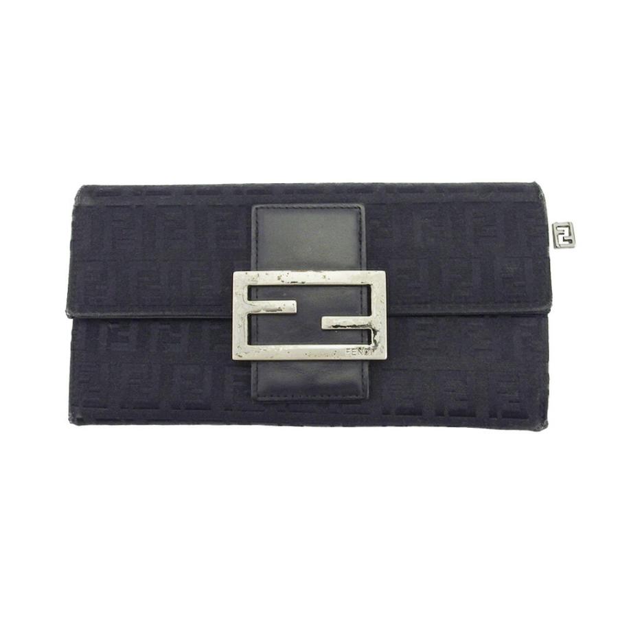 FENDI（フェンディ） 長財布 ファスナー付き 財布 レディース メンズ