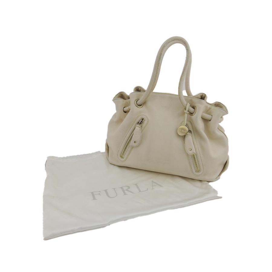 【BIGお買い物ラリー★30%OFFセール中】フルラ Furla トートバッグカルメン アイボリー レディース 中古 FURLA（フルラ） 【新春セール☆30%OFFクーポン】フルラ トートバッグ