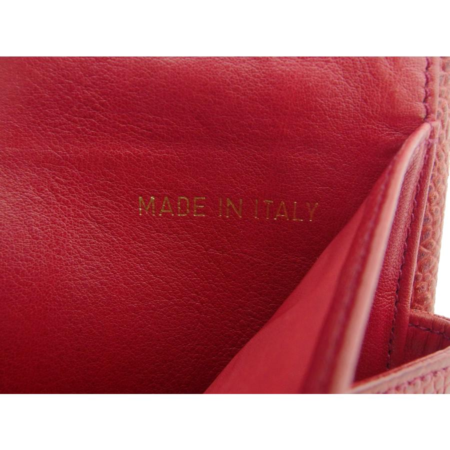CHANEL（シャネル） 二つ折り財布 ココマーク オールドシャネル レッド