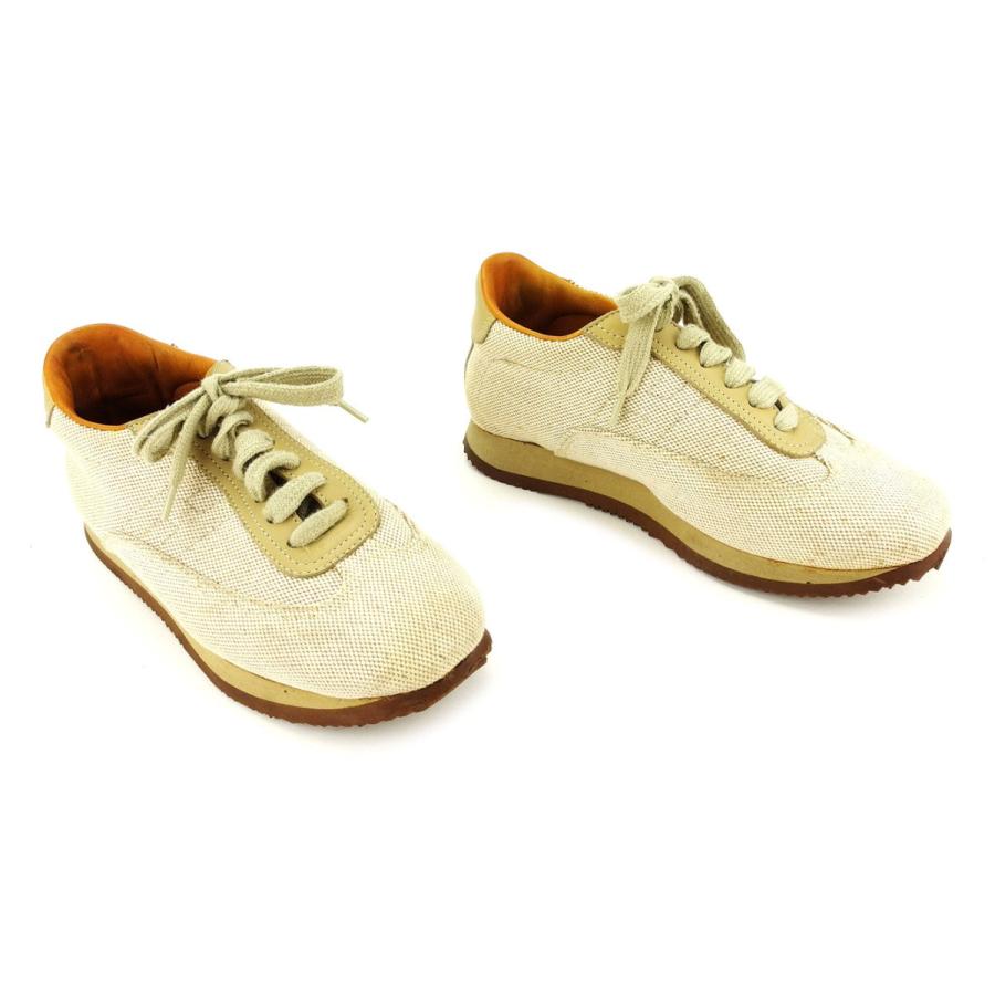 HERMES エルメス スニーカー シューズ 靴 レディース ♯36ハーフ  