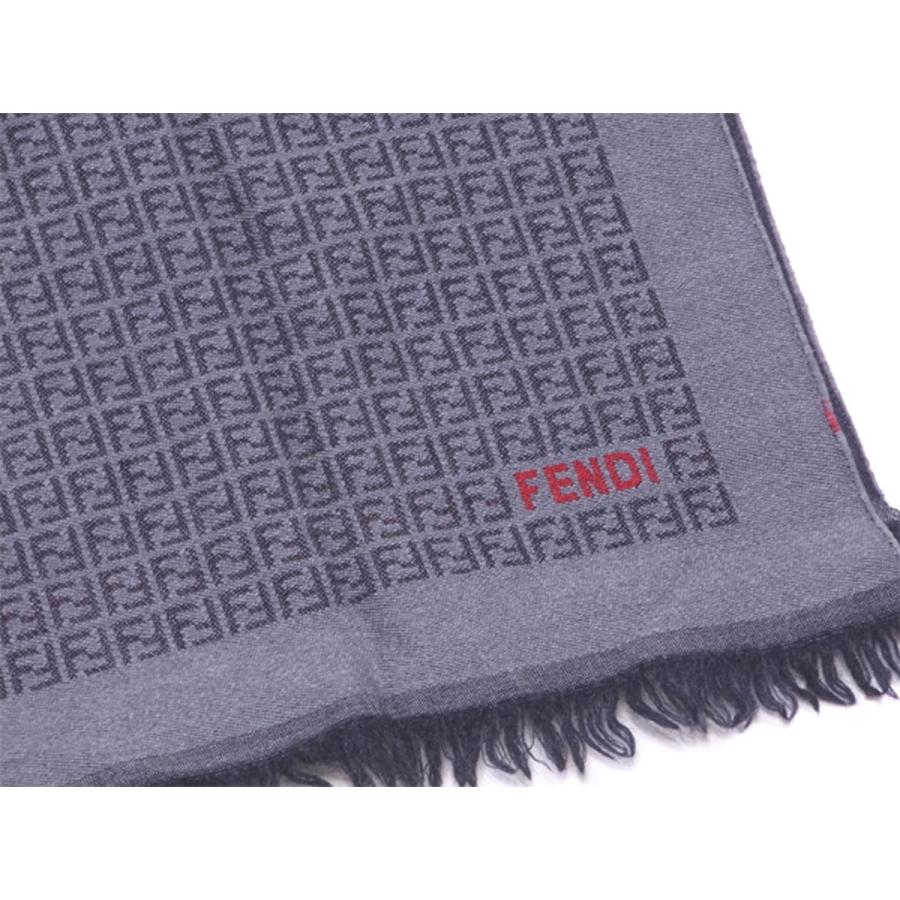 フェンディ マフラー フリンジ付き レディース ストール ズッキーノ