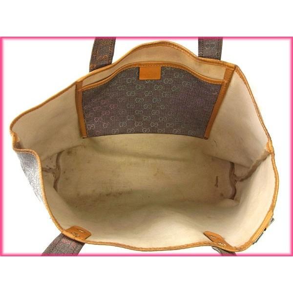 グッチ GUCCI トートバッグ ショルダーバッグ メンズ可 レインボー 211134 ＧＧプラス  中古 人気 セール Y3086｜branddepot｜03