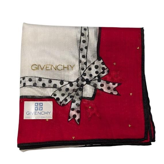 GIVENCHY ジバンシー スカーフ リボン GIVENCHY（ジバンシィ） 未使用 ジバンシー ハンカチ レディース