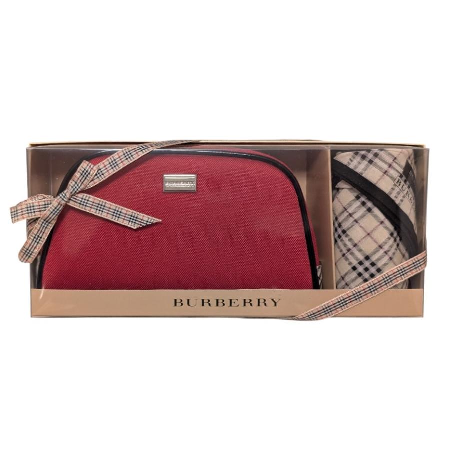 BURBERRY（バーバリー） 未使用 ポーチ ハンカチ セット キャンバス