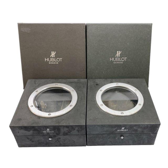 HUBLOT 時計ボックス　ウブロ 時計ボックス HUBLOT（ウブロ） 時計用 箱のみ 2個セット ケースのみ 空箱 時計用 箱