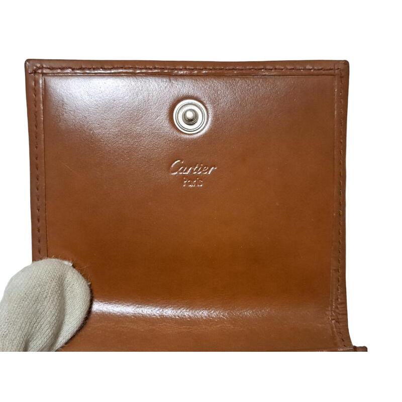 Cartier カルティエ コインケース 小銭入れ パンテール ブラウン Cartier カルティエ コインケース 小銭入れ パンテール ブラウン