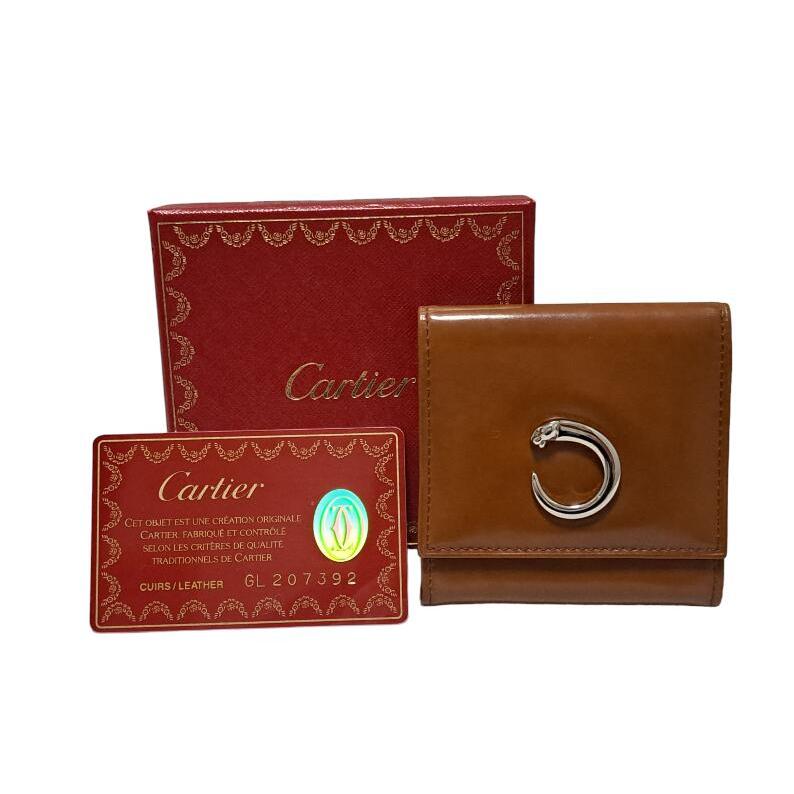Cartier カルティエ コインケース 小銭入れ パンテール ブラウン Cartier カルティエ コインケース 小銭入れ パンテール ブラウン