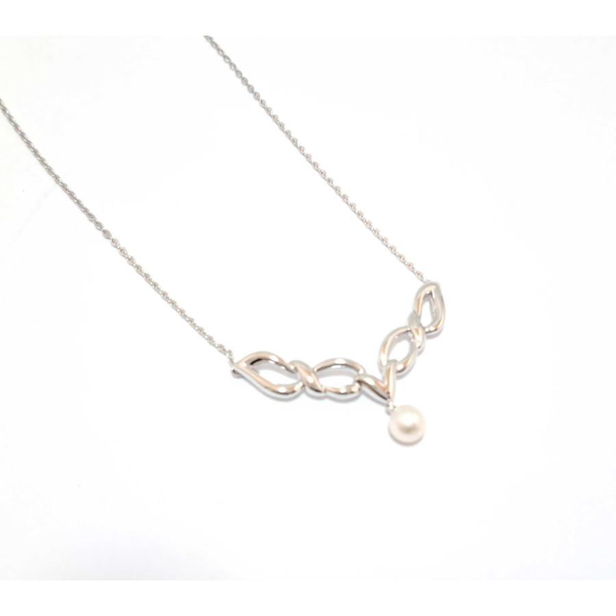 MIKIMOTO（ミキモト） 新品同様 ネックレス パール シルバー